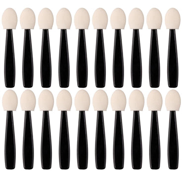 20x Eye Shadow Brush Disposable Sponge Make Up Applicator Brushes Cosmetic Wands - ZYBUX